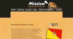 Desktop Screenshot of mizzica.it