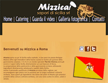 Tablet Screenshot of mizzica.it